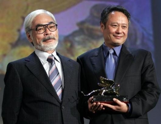 Hayao Myiazaki e Ang Lee festeggiati al Lido