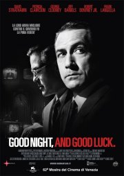 La locandina italiana di Good Night, and Good Luck