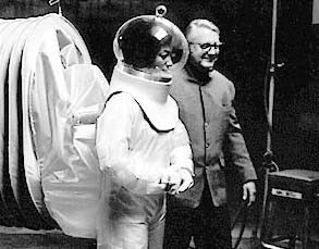Robert Wise sul set di Andromeda