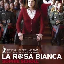 La locandina italiana di La rosa bianca - Sophie Scholl