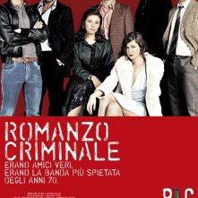La locandina italiana di Romanzo criminale