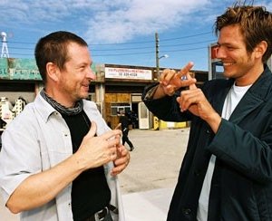Sul set di Dear Wendy: Von Trier e Vinterberg