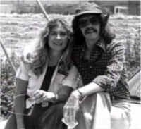 John Carpenter e Debra Hill sul set di Fog