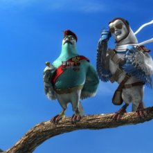 Una scena del film d'animazione Valiant