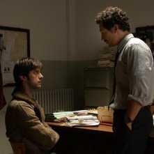 Stefano Accorsi e Kim Rossi Stuart in una scena di Romanzo Criminale