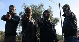 Una scena di Romanzo Criminale