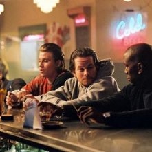 Andre Benjamin, Tyrese Gibson, Mark Wahlberg in Four Brothers
