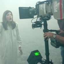 Jennifer Carpenter sul set di The Exorcism of Emily Rose