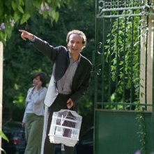 Roberto Benigni in una scena de La tigre e la neve