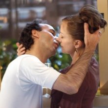 Roberto Benigni e Nicoletta Braschi in La tigre e la neve