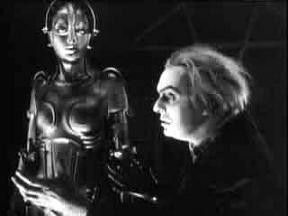 Rotwang e il robot in METROPOLIS
