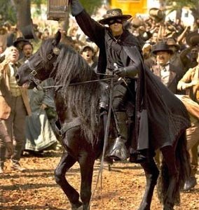 Antonio Banderas in The Legend of Zorro