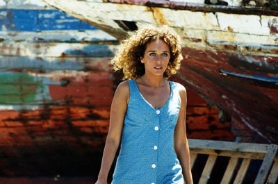 Valeria Golino in una sequenza del film Respiro