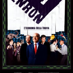 La locandina di Enron - L'economia della truffa