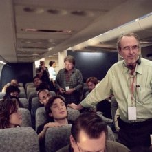 Wes Craven Cillian Murphy E Rachel Mcadams Sul Set Di Red Eye 19469