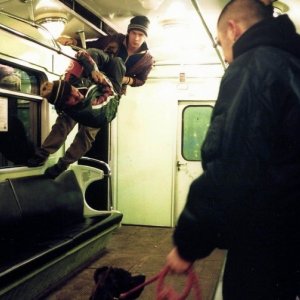 Una scena di Kontroll