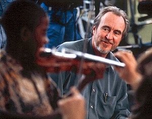 Wes craven sul set de La musica del cuore