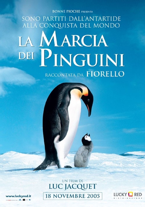 La Locandina Italiana Di La Marcia Dei Pinguini 19899