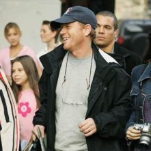 Ron Howard sul set de Il Codice Da Vinci