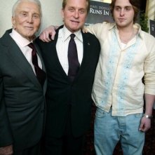 Tre generazioni di Douglas: Kirk, Michael e Cameron