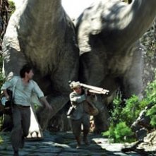 Adrien Brody e Jack Black in una scena di King Kong