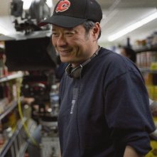 Ang Lee sul set di Brokeback Mountain