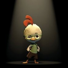 Il simpatico protagonista di Chicken Little - Amici per le penne