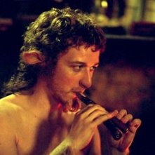 James McAvoy in una scena del primo film de Le Cronache di Narnia