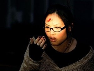 Kristy Wu in una scena di Nickname: L'enigmista