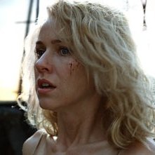 L'attrice australiana Naomi Watts in una scena di King Kong