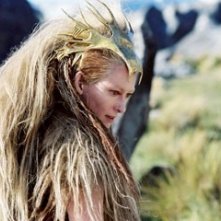 Tilda Swinton in una scena di Le cronache di Narnia: il Leone, la Strega e l'Armadio