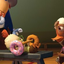 Ciambelle per i protagonisti di Chicken Little - Amici per le penne