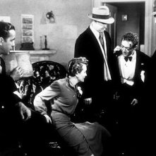 Mary Astor, Humphrey Bogart e Peter Lorre ne Il mistero del falco