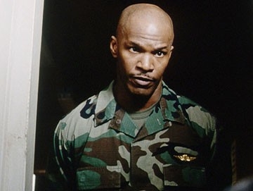Jamie Foxx in una sequenza di Jarhead