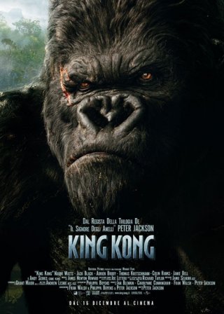 La locandina italia di King Kong