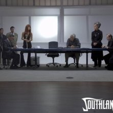 Una scena del film Southland Tales