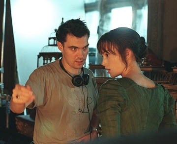 Joe Wright e Keira Knightley sul set di orgoglio e Pregiudizio