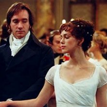 Matthew MacFadyen e Keira Knightley in Orgoglio e Pregiudizio