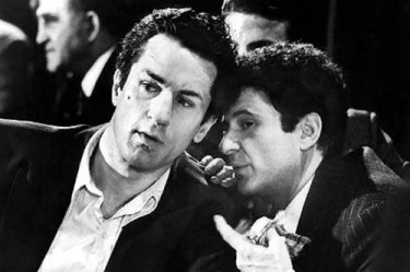 Robert De Niro e Joe Pesci in Toro scatenato