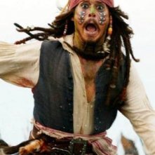 Johnny Depp in Pirates of the Caribbean: Dead Man's Chest