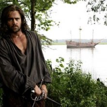 Colin Farrell in una scena di The New World