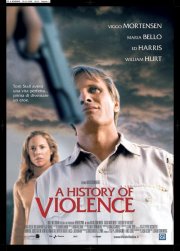 La locandina italiana di A History of Violence