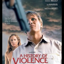 La locandina italiana di A History of Violence