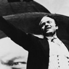 Orson Welles in una sequenza di Quarto potere