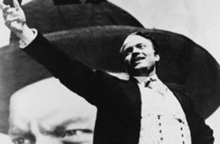 Orson Welles in una sequenza di Quarto potere