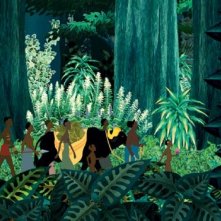 una sequenza di Kirikù e gli animali selvaggi