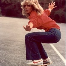 Farrah Fawcett sui pattini