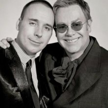 Elton John e suo marito David Furnish, il giorno del loro matrimonio