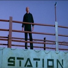 Lee Van Cleef in una scena di 1997: FUGA DA NEW YORK