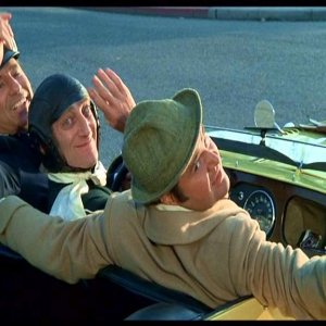 Mel Brooks, Marty Feldman e Dom DeLuise in una scena de L'ULTIMA FOLLIA DI MEL BROOKS